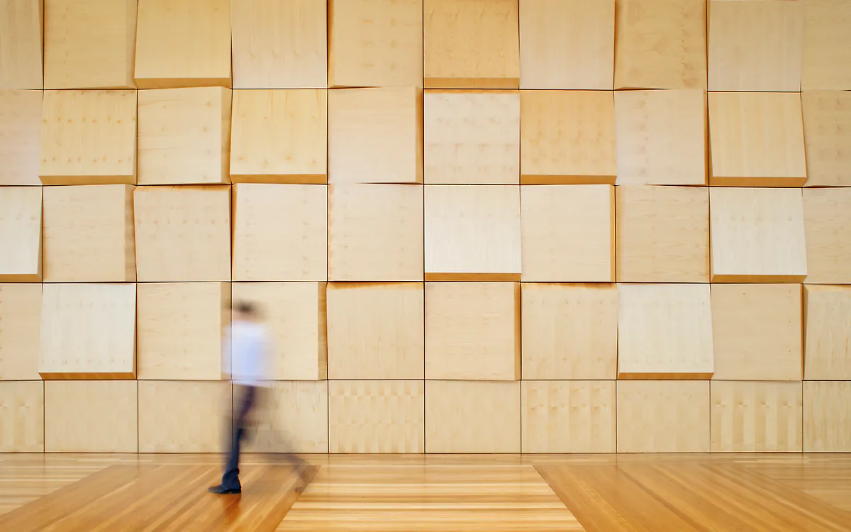 Standard Range Australian Species veneer in a completed interior
